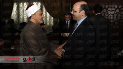 وزير المالية يزور شيخ الأزهر