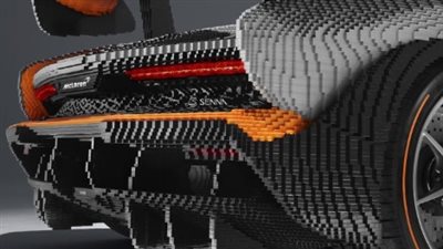 مكلارين تتعاون مع ليجو لتصميم سيارة رياضية (صور)