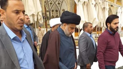 أول ظهور لمقتدى الصدر بعد غياب 4 أشهر من شائعة إصابته بالسرطان