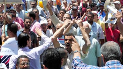 إصابة شخصين في اشتباكات بين مؤيدين ومعارضين لمرسي بكفر الدوار