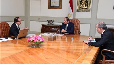 في لقائه مع وزير الاتصالات.. «السيسي» يؤكد دعم الدولة لقطاع تكنولوجيا المعلومات.. ويطالب «القاضي» بالعمل على تطوير القطاع.. ويشدد على أهمية برامج تدريب الشباب وتأهيلهم.. وخلق فرص ع