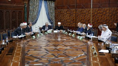 شيخ الأزهر يترأس اجتماع مجلس أمناء بيت الزكاة والصدقات بتشكيله الجديد