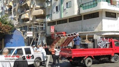 حملة لشرطة المرافق بمحيط 