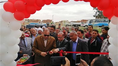 افتتاح عدد من المشروعات الجديدة بمركز يوسف الصديق في الفيوم (صور)