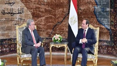 رسائل وزير الخارجية وأمين عام الأمم المتحدة من الاتحادية.. مصر تقدر جهود المنظمة لحفظ الشرعية الدولية.. شكري يستعرض ملفات المباحثات بين السيسي وترامب.. وجوتيريش يؤكد: الجولان أراض سورية