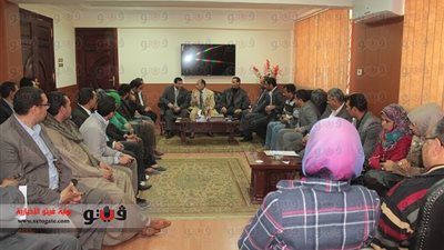 بالفيديو والصور.. محافظ الفيوم يعلن تدشين أكبر مشروع لتشغيل الشباب