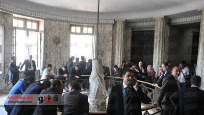 بالصور .. وقفة احتجاجية للقضاة لإلغاء ندب 