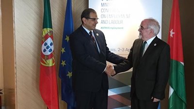 سعفان يبحث مع نظيره البرتغالي الاستفادة من العمالة المصرية بالأنشطة الاقتصادية