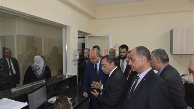 افتتاح أعمال تطوير مكتب أبحاث التزييف والتزوير بالقليوبية