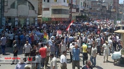 اشتباكات بين المؤيدين والمعارضين بشارع أبو الوفا بدمياط