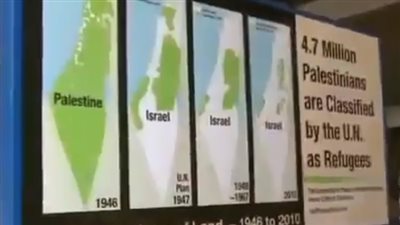 أمريكي يدفع 25 ألف دولار مقابل إعلان سرقة إسرائيل لأرض فلسطين (فيديو)