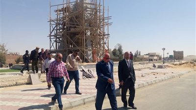 إنشاء ميدان الشهداء بالفرافرة بـ1.3 مليون جنيه