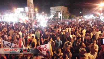 معارضو مرسى بالوادى الجديد يدعون للاحتشاد مساء اليوم