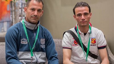 «بطلا رصيف نمرة 6».. وليد الفقي ومحمد كمال يؤديان العمرة تلبية لدعوة الملك سلمان