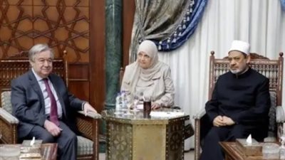 الصحافة العالمية: تضامن جويتريس مع المسلمين من الأزهر يؤكد قيمة المكان