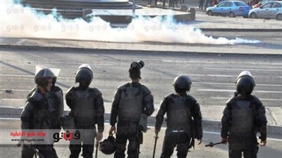 بالفيديو.. قوات الأمن تفض مسيرة لـ«الإخوان» في الطالبية
