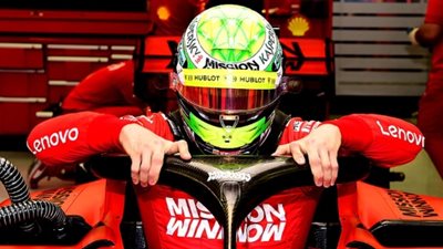 اختبار 3 سيارات فيراري ومرسيدس مكلارين بحلبة الصخير