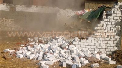 إزالة 12 حالة تعد على الأراضي الزراعية في منيا القمح