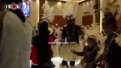 الأطفال يرقصون على أنغام أفريقية بالحديقة الدولية احتفالا بـ«يوم اليتيم» (فيديو)