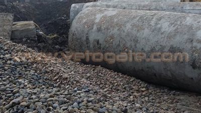 بالصور.. رئيس مجلس مدينة الحسينية يتابع تغطية خليج «قلاجة»