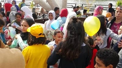 نادي قضايا الدولة يحتفل بيوم اليتيم (صور)