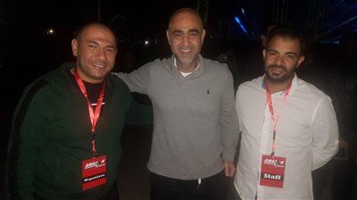 مارسيلو والعسيلي يشعلان الجزء الأول من حفل الأكاديمية البحرية (صور)