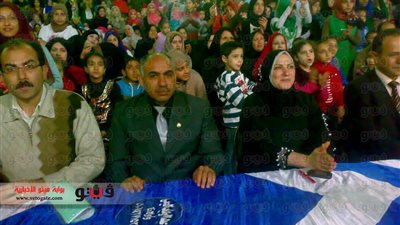 بالصور.. تكريم أمهات شهداء الشرطة في فاقوس بالشرقية