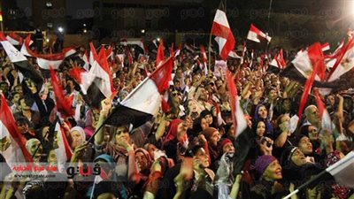 الألعاب النارية تغطي سماء الدفاع احتفالا ببيان 