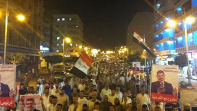 الأمن يفض مظاهرات 