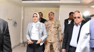 وزيرة الصحة: الانتهاء من تجهيزات مستشفى بورفؤاد قبل منتصف يونيو المقبل