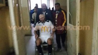 طلائع الجيش يطمئن على«عبدالملك» بعد خضوعه لـ 12غرزة بالرأس