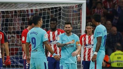 تشكيل مباراة برشلونة وأتلتيكو مدريد في الدوري الإسباني