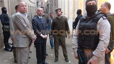 بالصور.. مدير أمن المنوفية يتفقد الكنائس استعدادا لاحتفالات الأقباط