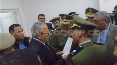 بالصور.. مدير أمن الدقهلية يفتتح سجلا مدنيا ومكتب تعبئة بجمصة