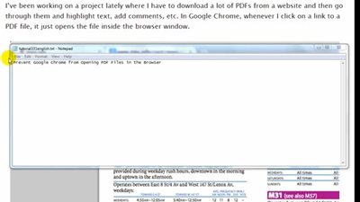 بالفيديو.. كيفية إلغاء عرض ملفات PDF في متصفح كروم