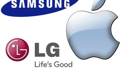 «أبل» تعتمد شاشات «إل جي» و«سامسونج»