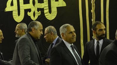 وزيرتا التضامن والتخطيط تقدمان العزاء في «أبو المجد» (صور)