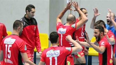 طائرة الأهلي إلى نصف نهائي البطولة الأفريقية بالقاهرة