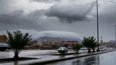 الأرصاد: سقوط أمطار رعدية على جميع المحافظات غدًا