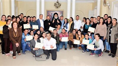 كاثوليك المنيا تنهي دورة إعداد المقبلين على الزواج