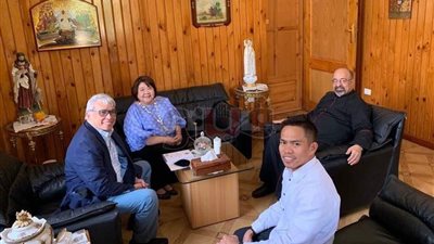 بطريرك الأقباط الكاثوليك يستقبل سفير الفلبين