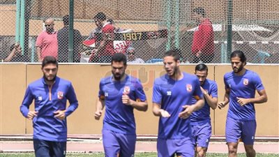 شاهد أول مران للأهلي بعد خماسية صن داونز «صور»