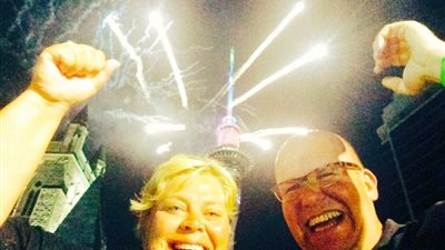 شاهد.. أجمل 32 صورة ترصد احتفالات العام الجديد في أستراليا ونيوزيلندا