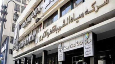 عودة المياه تدريجيا لحلوان