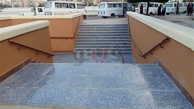 تطوير نفق مشاة كوبري عباس في الجيزة للحد من حوادث الطرق