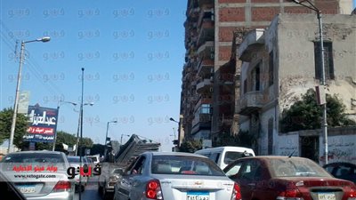 شلل حركة المرور بالمنصورة بسبب إضراب البريد