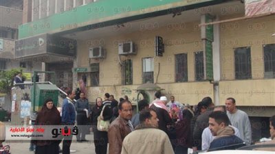 بالصور.. عودة موظفي البريد بالقليوبية للإضراب