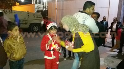 بالصور.. الألعاب النارية تضئ سماء قنا احتفالا بالعام الجديد