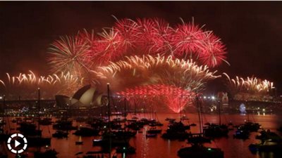 بالفيديو.. الدقيقة الأولى في 2016 حول العالم