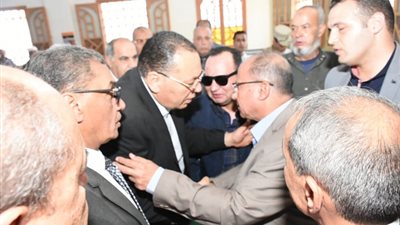 جنازة عسكرية لتشييع جثمان رئيس مباحث الشيخ زويد بالشرقية (صور)